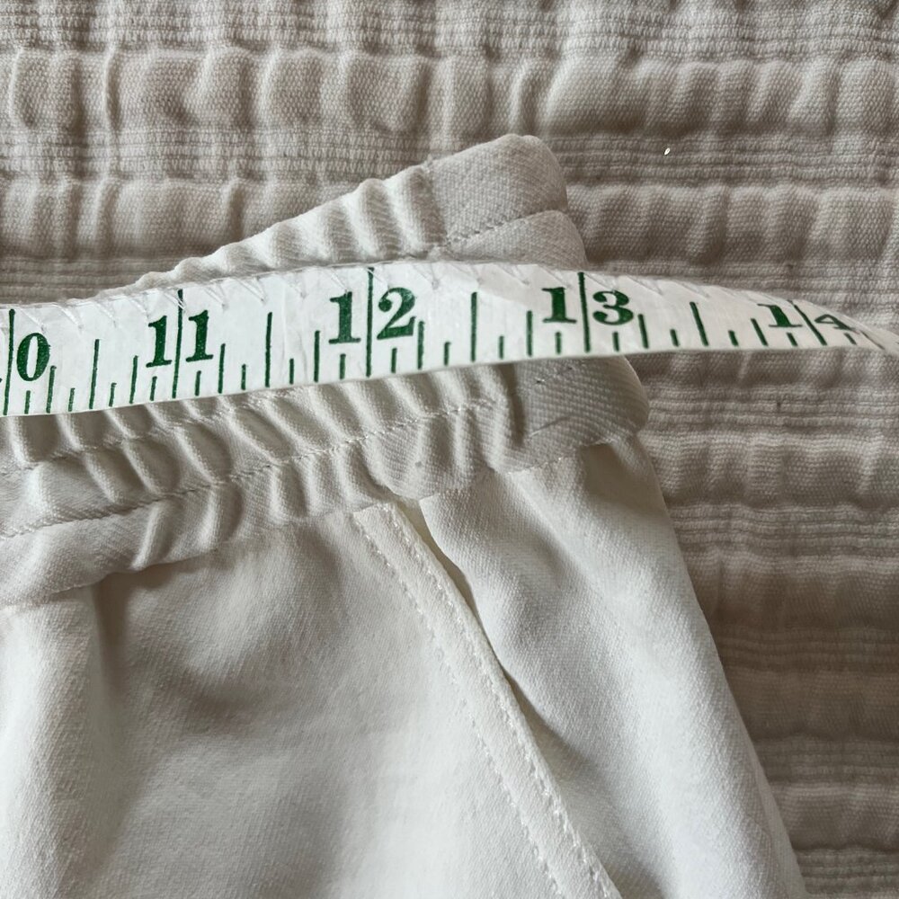 Tibi Chalky Drape Plashet Jogger- Regular- White- SR - Picture 6 of 13